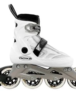 Roxa F-9 White Inline Skates -Surf Sales roxa f 9 white inline skates 78 4