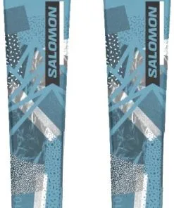 Salomon QST Jr S Skis + C5 GW Bindings -Surf Sales salomon qst jr s skis c5 gw bindings 6q 2