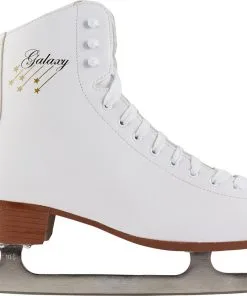 SFR Galaxy White Figure Skates