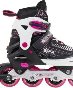 SFR Pulsar Adjustable Pink Girls Inline Skates -Surf Sales sfr pulsar adjustable pink girls inline skates 2