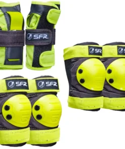 SFR Youth Ramp Skate Pads 3-Pack -Surf Sales sfr youth ramp skate pads 3 pack l