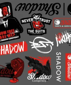 Shadow Sticker Sheet