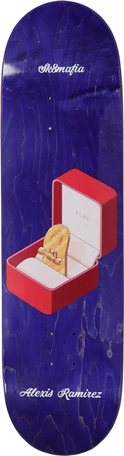 Sk8mafia Alexis Ramirez Hacked Skateboard Deck 6 Sk8mafia Alexis Ramirez Hacked Skateboard Deck - Image 4