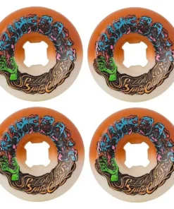 Slime Balls Hairballs 50-50 95A Skateboard Wheels 4-Pack -Surf Sales slime balls hairballs 50 50 95a skateboard wheels 4 pack s2 2