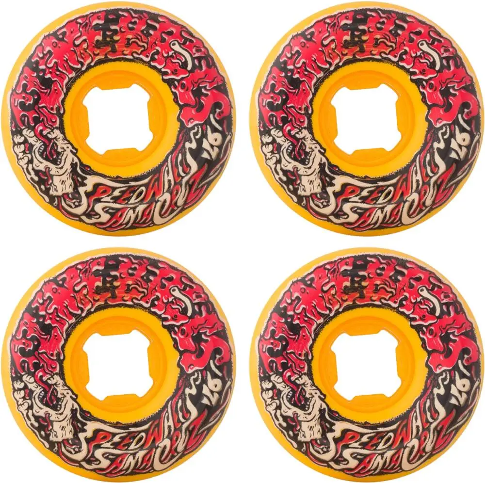 Slime Balls Vomit Mini II 97A Skateboard Wheels 4-Pack 3 Slime Balls Vomit Mini II 97A Skateboard Wheels 4-Pack