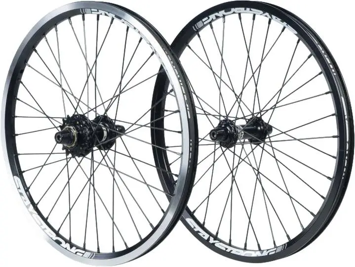 Stay Strong Reactiv Race BMX Wheel Set 3 Stay Strong Reactiv Race BMX Wheel Set