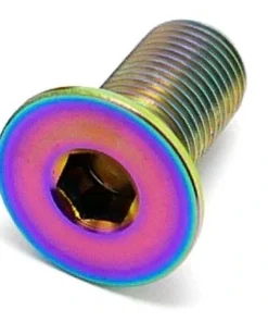 TLC Hollow Titanium BMX Cranks Spindle Bolt -Surf Sales tlc hollow titanium bmx cranks spindle bolt 55