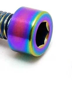 TLC Titanium BMX Seat Clamp Bolt And Nut -Surf Sales tlc titanium bmx seat clamp bolt and nut wb