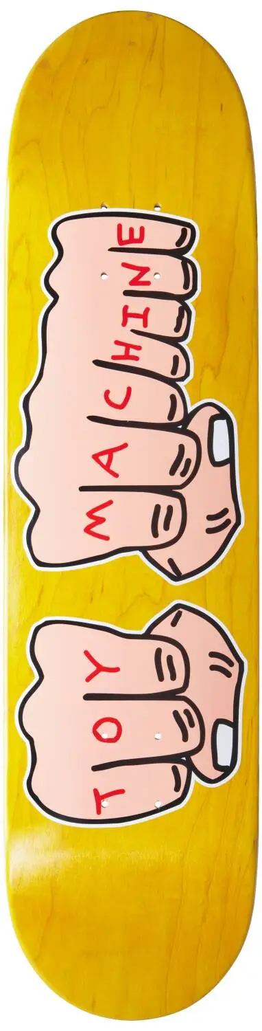 Toy Machine Fists Skateboard Deck 3 Toy Machine Fists Skateboard Deck