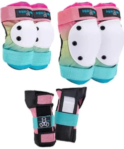 Triple Eight Skate Pads 3-pack -Surf Sales triple eight skate pads 3 pack 26 6