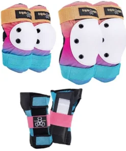 Triple Eight Skate Pads 3-pack 10 Triple Eight Skate Pads 3-pack -Surf Sales triple eight skate pads 3 pack ct 6