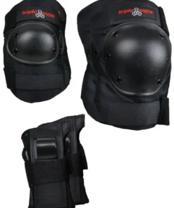 Triple Eight Skate Pads 3-pack -Surf Sales triple eight skate pads 3 pack na 6