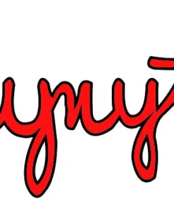 Trynyty Red Scooter Sticker