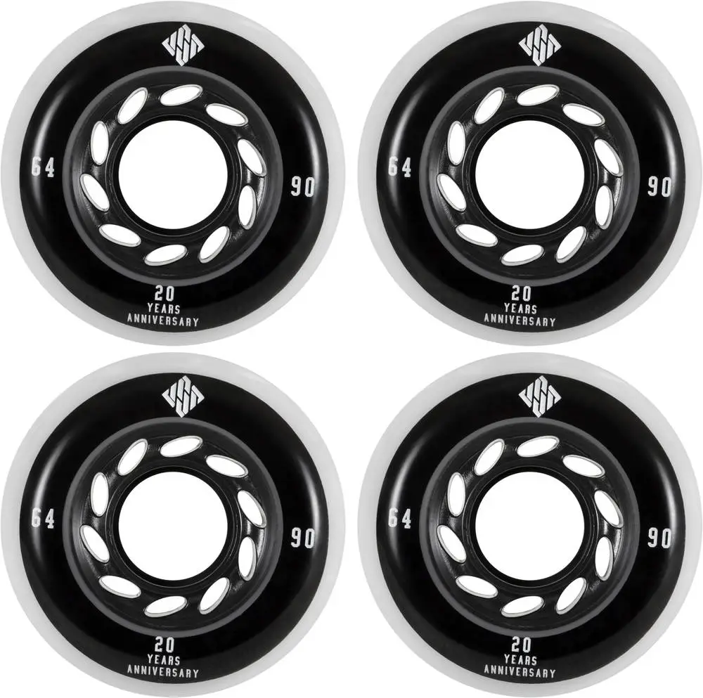 USD Team 20 Years 4-Pack Rollerblade Wheels 4 USD Team 20 Years 4-Pack Rollerblade Wheels - Image 2