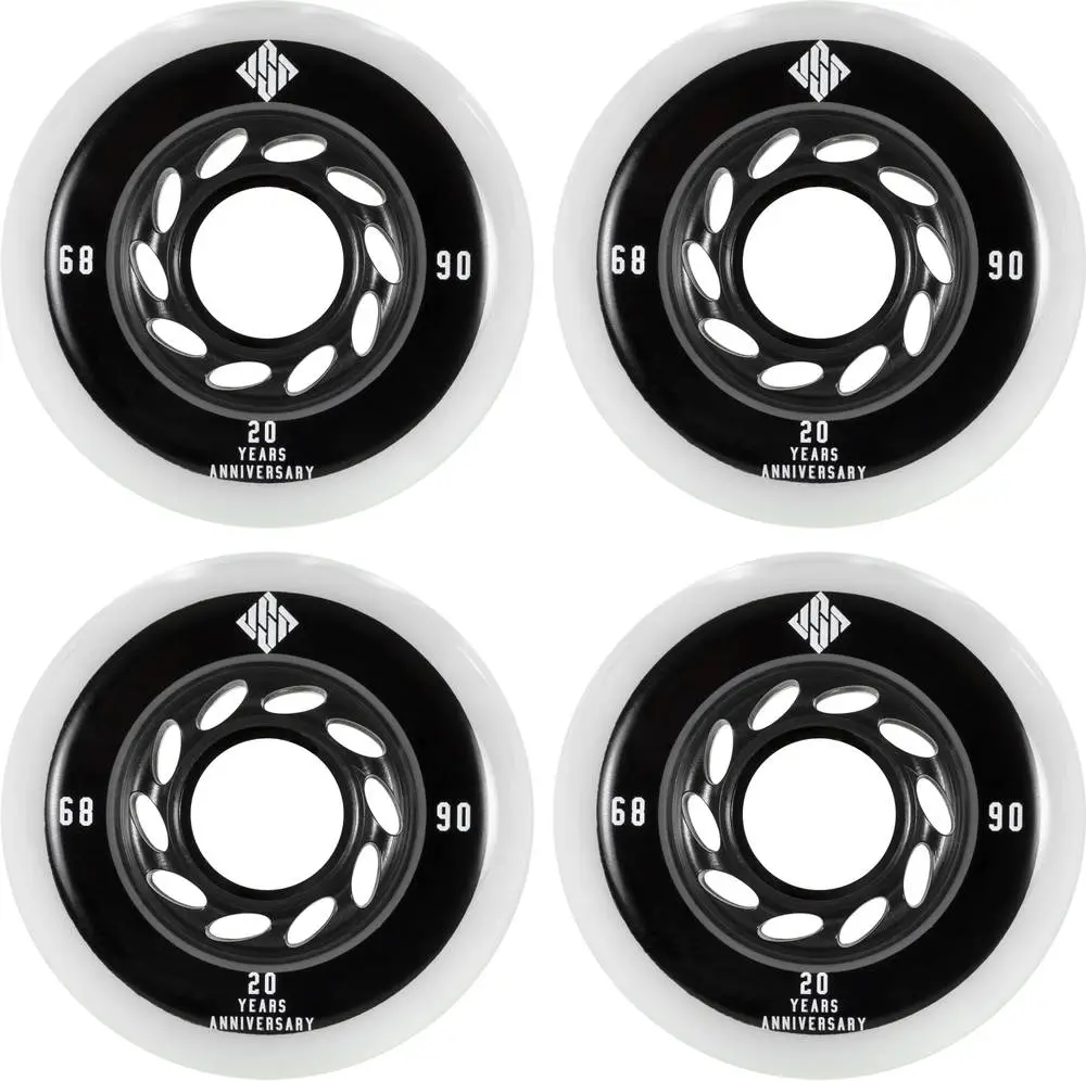USD Team 20 Years 4-Pack Rollerblade Wheels 5 USD Team 20 Years 4-Pack Rollerblade Wheels - Image 3