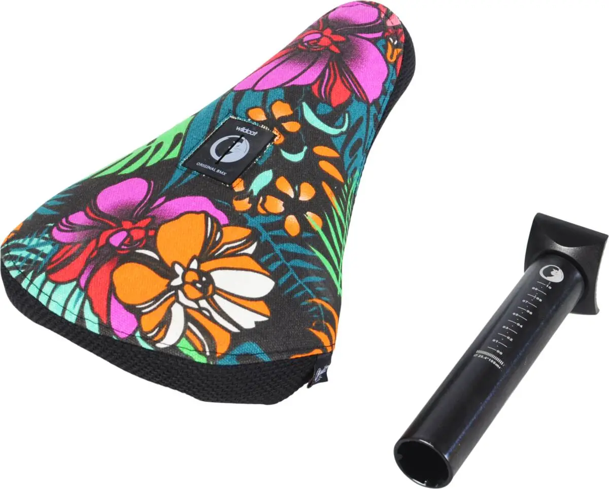 Wildcat Pivotal BMX Seat And Seat Post 3 Wildcat Pivotal BMX Seat And Seat Post